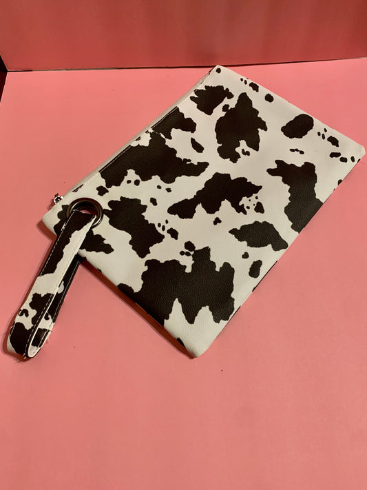 Cow Wristlet