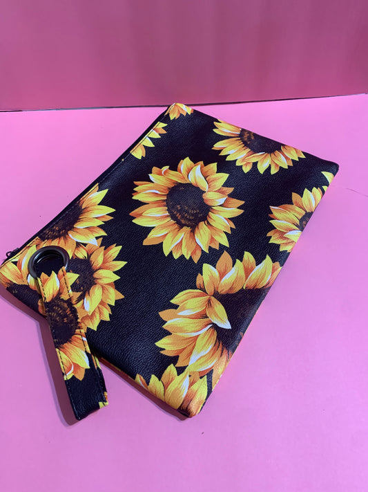 Sunflower Wristlet