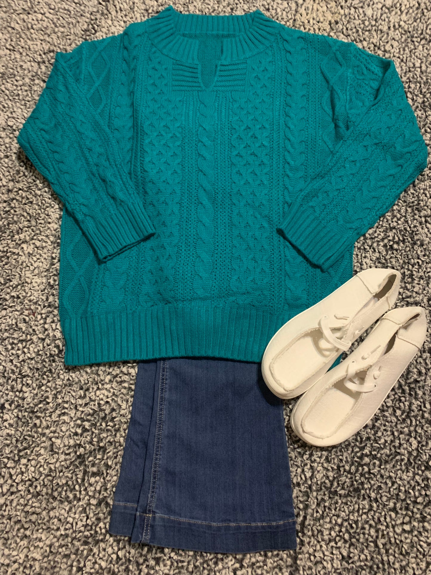 Aqua Sweater